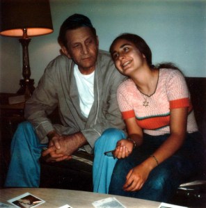 This was about a year after my father got sick, he died in 1975